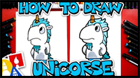 How to Draw Unicorse from Bluey