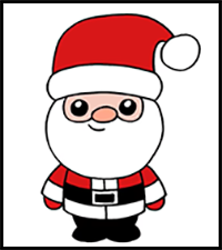 How to Draw Santa Claus | Christmas Tutorial