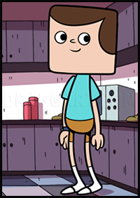 How to Draw Jeff from Clarence