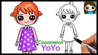 How to Draw YoYo | Cocomelon