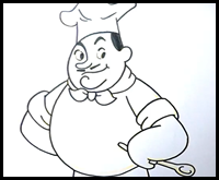 How to Draw Curious George | Drawing Chef Pisghetti