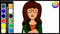Learn Easy Art Drawing - Daria Morgendorffer