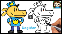 How to Draw Dog Man