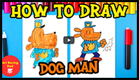 How to Draw Dog Man