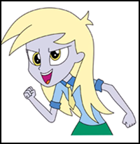 How to Draw Derpy from Equestria Girls