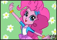 How to Draw Pinkie Pie from My Little Pony Equestria Girls