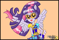 How to Draw Twilight Sparkle from My Little Pony Equestria Girls Friendship Games