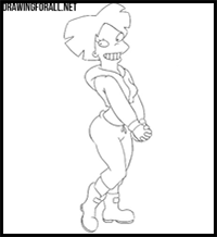 How to draw Amy Wong from Futurama