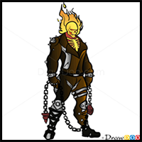 How to Draw Ghost Rider, Superheroes