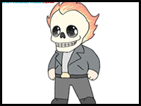 How to Draw Ghost Rider