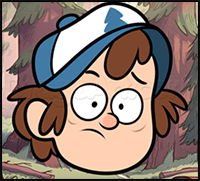 How to Draw Dipper Easy
