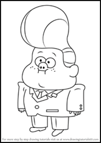 How to Draw Gideon Gleeful from Gravity Falls