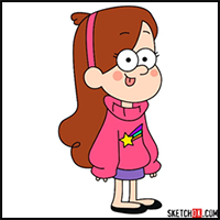How to Draw Mabel Pines