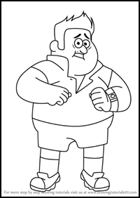 How to Draw Thompson from Gravity Falls