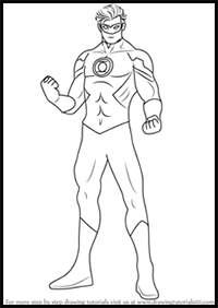 How to Draw Green Lantern
