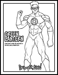 Green Lantern (Comic Version) Tutorial