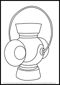 How to Draw Green Lantern's Lantern