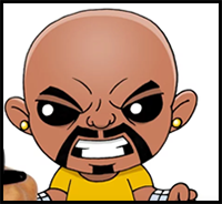 How to Draw Luke Cage | Marvel Comics