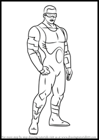 How to Draw Power Man from Ultimate Spider-Man