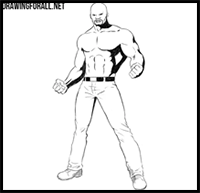 How to Draw Luke Cage