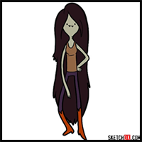 How to Draw Marceline from Adventure Time