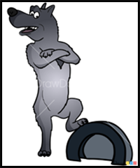 How to Draw Walf, Masha and The Bear