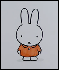 How to Draw Miffy the Bunny