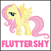 How to Draw Fluttershy from My Little Pony with Easy to Follow Steps