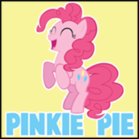 How to Draw Pinkie Pie from My Little Pony Friendship is Magic