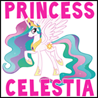 How to Draw Princess Celestia from My Little Pony Friendship is Magic