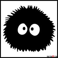 How to Draw the Soot Sprite