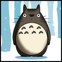 How to Draw Totoro