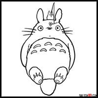 How to Draw Both Chibi and Big Totoro