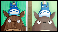 Totoro Drawing Tutorial