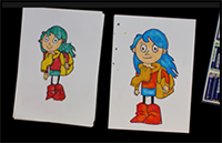 How to Draw Hilda from Netflix | Art for Kids | Magic Pencil