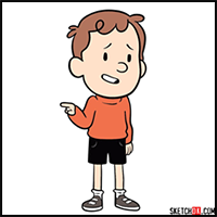 How to Draw David | Hilda Animated Series