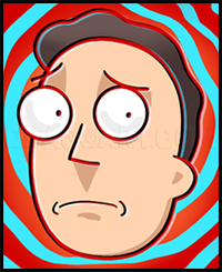 How to Draw Rick and Morty Characters Cartoons Lessons and Step by Step