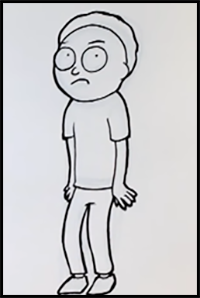 How to Draw Rick and Morty - Morty