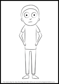 How to Draw Morty from Rick and Morty