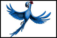 How to Draw Jewel from Rio