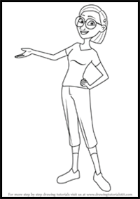 How to Draw Linda Gunderson from Rio