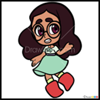 How to Draw Chibi Connie, Steven Universe