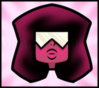 How to Draw Garnet Easy