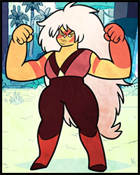 How to Draw Jasper from Steven Universe