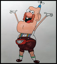 How to Draw Uncle Grandpa from Steven Universe