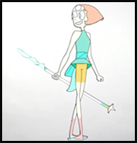 How to Draw Pearl from Steven Universe