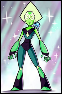 How to Draw Peridot From Steven Universe