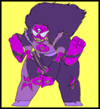 How to Draw Sugilite from Steven Universe