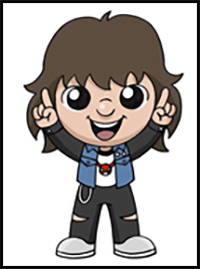 How to Draw Eddie Munson | Stranger Things Season 4