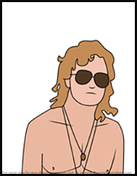 How to Draw Billy Hargrove Stranger Things